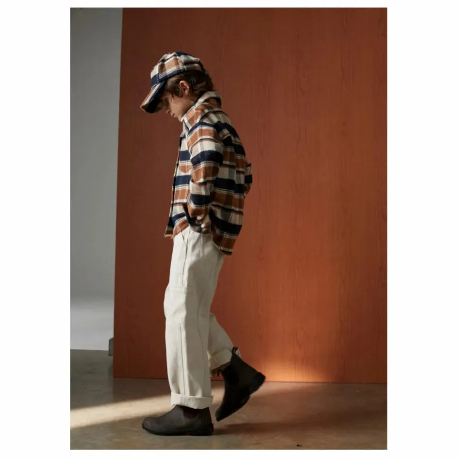 Best the new society Pantalon Cargo Billie Coton Responsable | Ecru