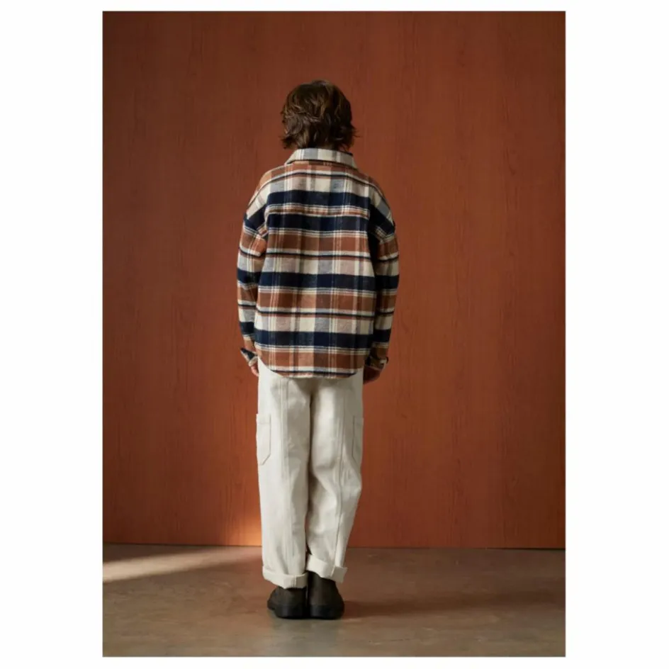 Best the new society Pantalon Cargo Billie Coton Responsable | Ecru