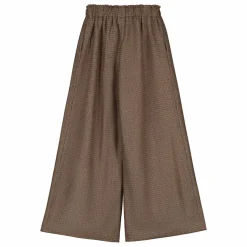 Sale Tangerine Pantalon Carreaux Laine | Marron