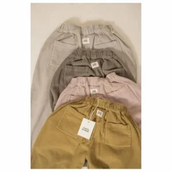 Enfant Studio Bohème Pantalons, Joggers|Pantalons Jeggings*Pantalon Carrot Velours Côtelé Coton Bio |