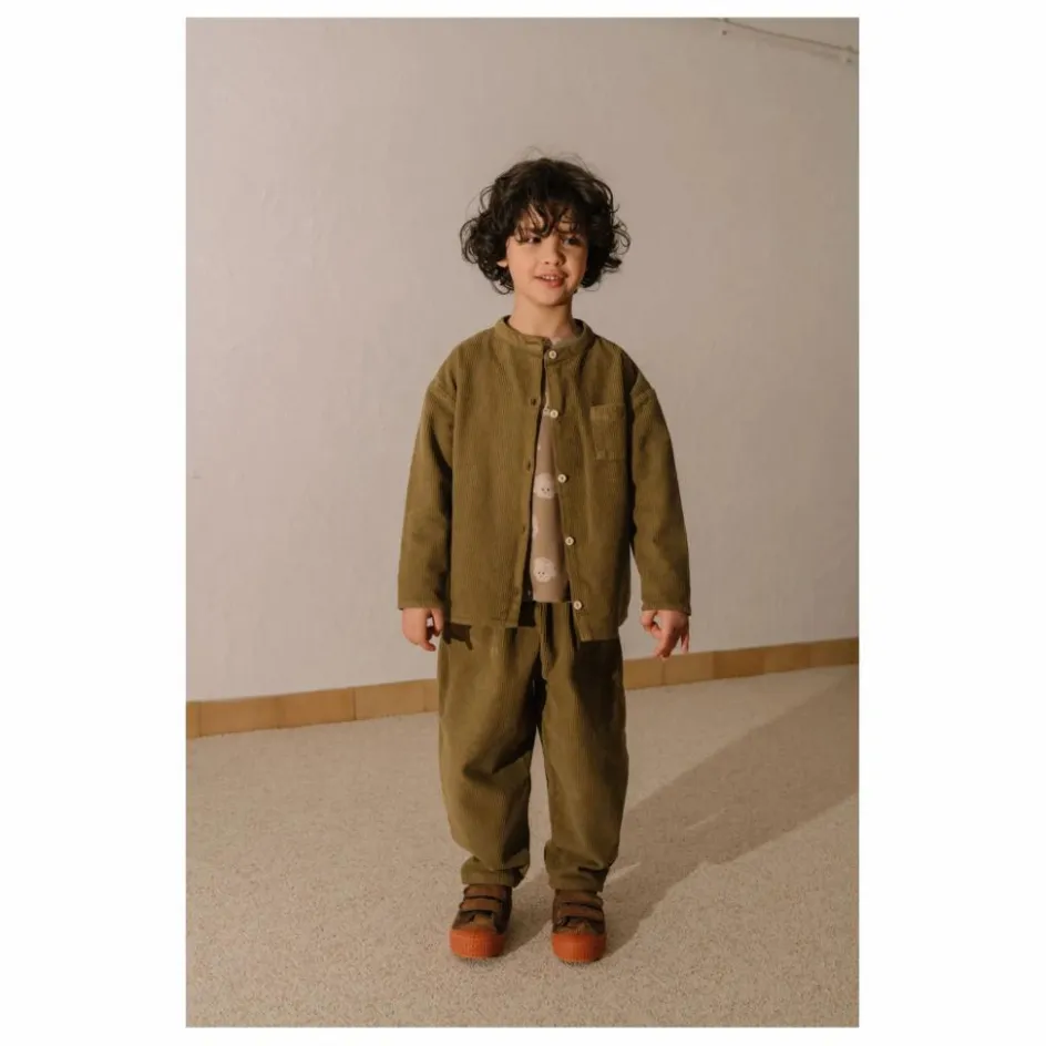 Hot Pantalon Carrot Velours Côtelé Coton Bio | Enfant Pantalons, Joggers|Pantalons Jeggings