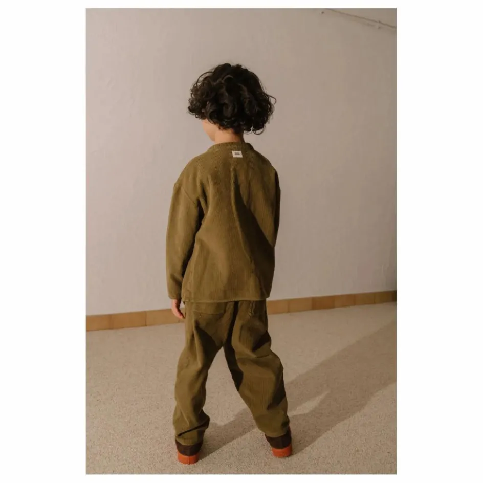 Hot Pantalon Carrot Velours Côtelé Coton Bio | Enfant Pantalons, Joggers|Pantalons Jeggings