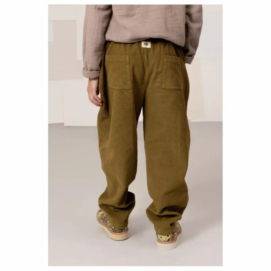 Hot Pantalon Carrot Velours Côtelé Coton Bio | Enfant Pantalons, Joggers|Pantalons Jeggings