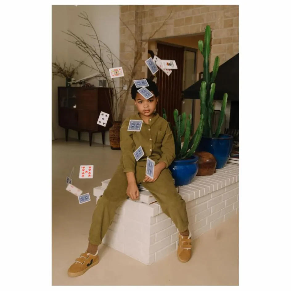 Hot Pantalon Carrot Velours Côtelé Coton Bio | Enfant Pantalons, Joggers|Pantalons Jeggings