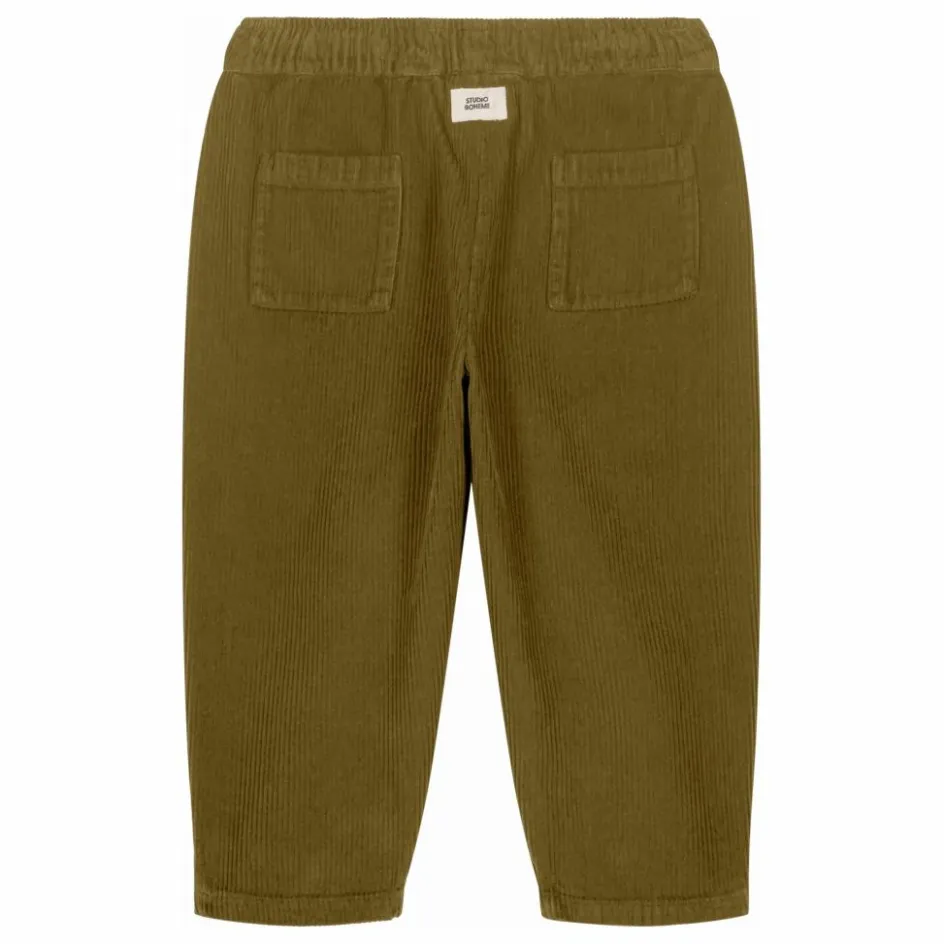 Hot Pantalon Carrot Velours Côtelé Coton Bio | Enfant Pantalons, Joggers|Pantalons Jeggings