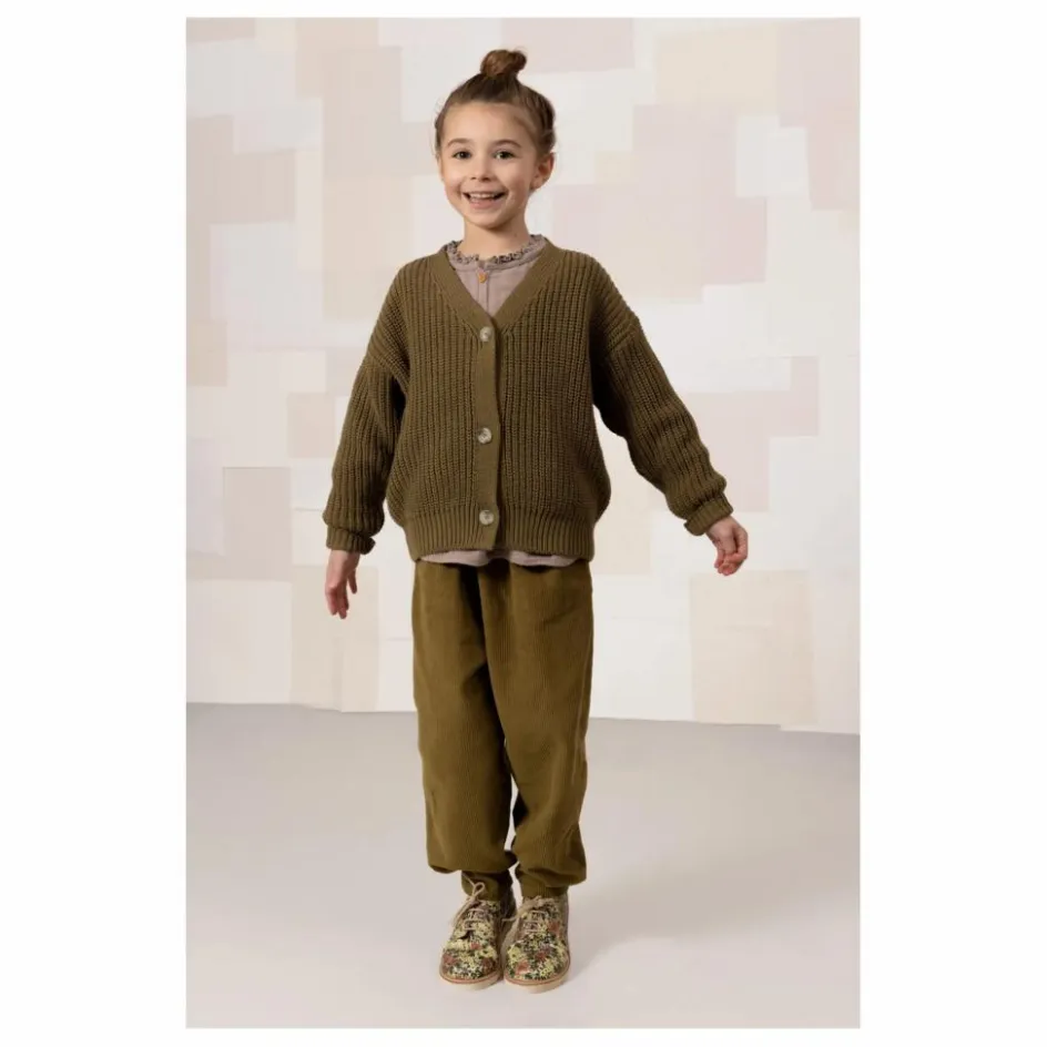 Hot Pantalon Carrot Velours Côtelé Coton Bio | Enfant Pantalons, Joggers|Pantalons Jeggings