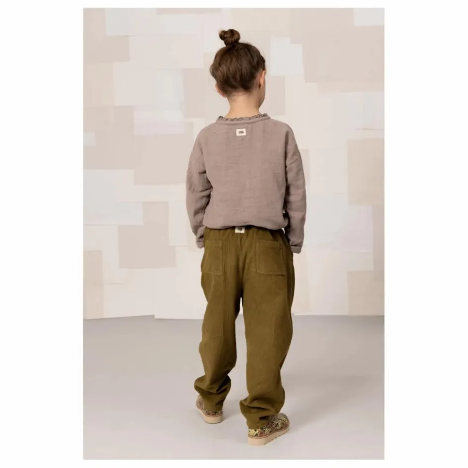 Hot Pantalon Carrot Velours Côtelé Coton Bio | Enfant Pantalons, Joggers|Pantalons Jeggings
