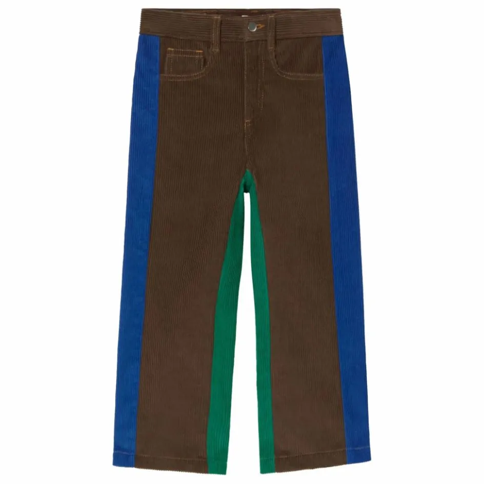 Enfant Tinycottons Pantalons, Joggers|Pantalons Jeggings*Pantalon Colorblock Velours Côtelé |