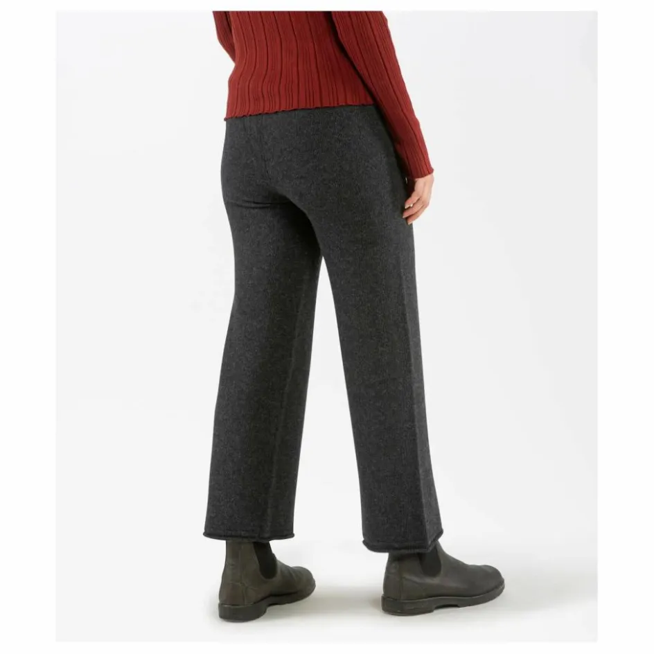 Sale Matona Pantalon Culotte Laine | Gris anthracite
