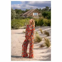 Paloma Collection Pantalon de Grossesse Andrea Coquelicot ||Femme Pantalons|Vêtements Pour La Grossesse/Maternité
