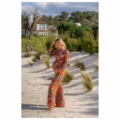 Paloma Collection Pantalon de Grossesse Andrea Coquelicot ||Femme Pantalons|Vêtements Pour La Grossesse/Maternité