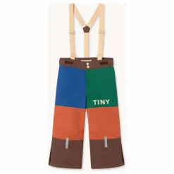 Tinycottons Pantalon de Ski Colorblock ||Enfant Pantalons, Joggers|Pantalons Jeggings