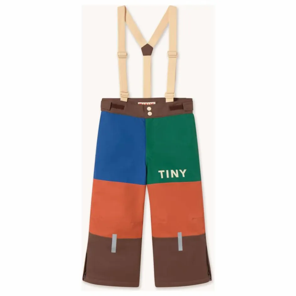 Tinycottons Pantalon de Ski Colorblock ||Enfant Pantalons, Joggers|Pantalons Jeggings