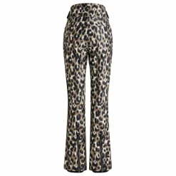 Fusalp Pantalon de Ski Fuseau Elancia Léopard | Marron clair