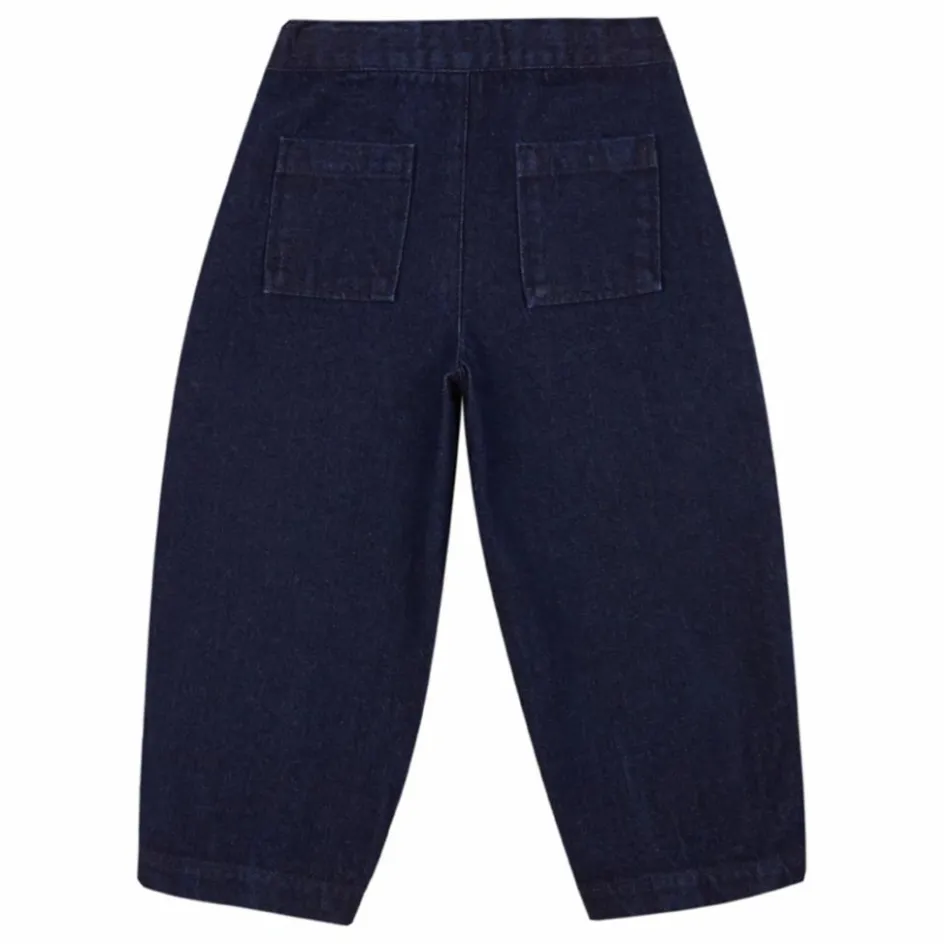 Clearance birinit Pantalon Denim Boyfriend | Bleu marine