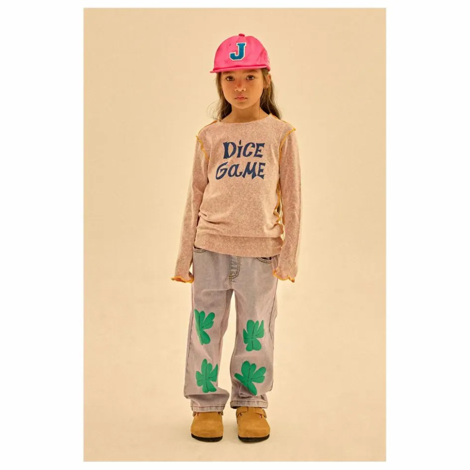 Clearance Jelly Mallow Pantalon Denim Lucky Clover | Bleu