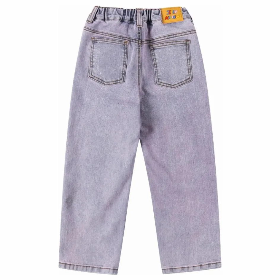 Clearance Jelly Mallow Pantalon Denim Lucky Clover | Bleu