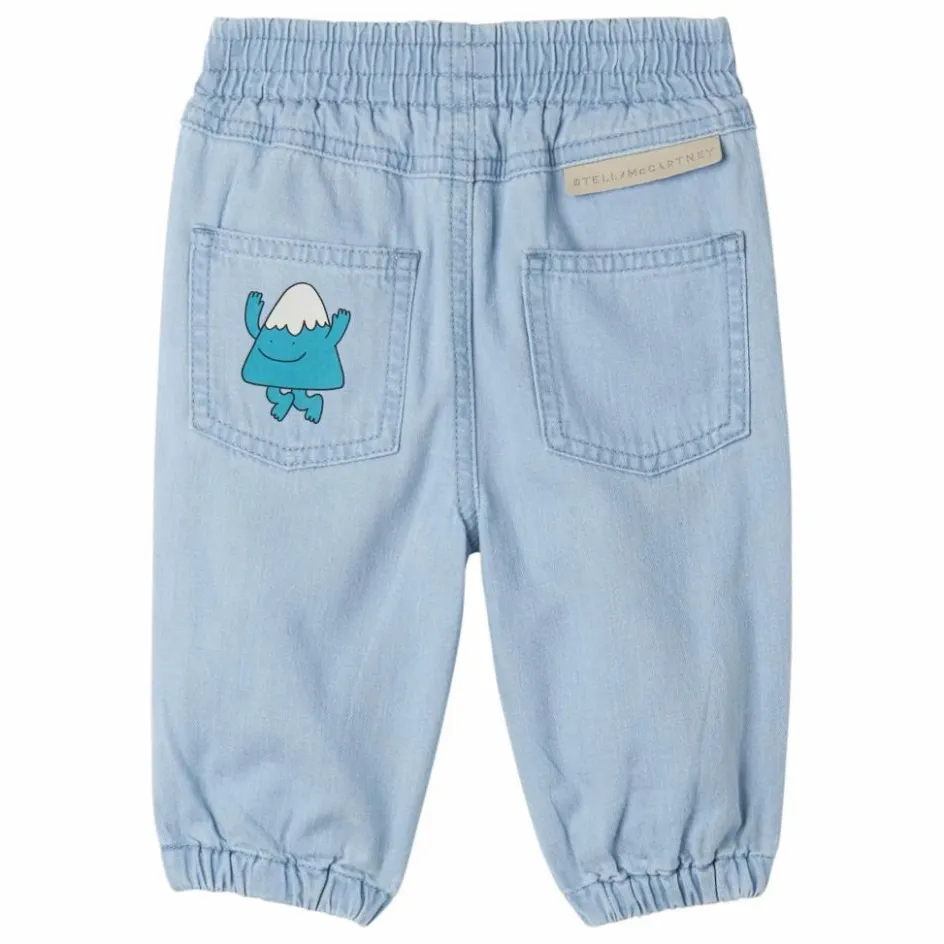New Stella McCartney Kids Pantalon Denim Soleil | Denim bleached