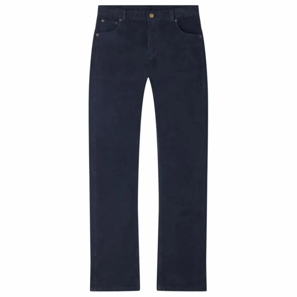 Enfant Bonpoint Pantalons Jeggings|Pantalons, Joggers*Pantalon Dewey en velours cotelé bleu foncé |