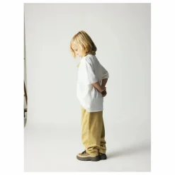 Sale brunobruno nation Pantalon Dora Carreaux Coton Bio | Beige