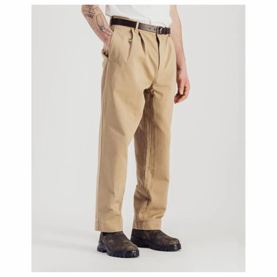 Homme Parages Pantalons, Jeans*Pantalon Double Plis Twill |