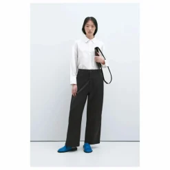 Cordera Pantalon Droit Satin ||Femme Pantalons