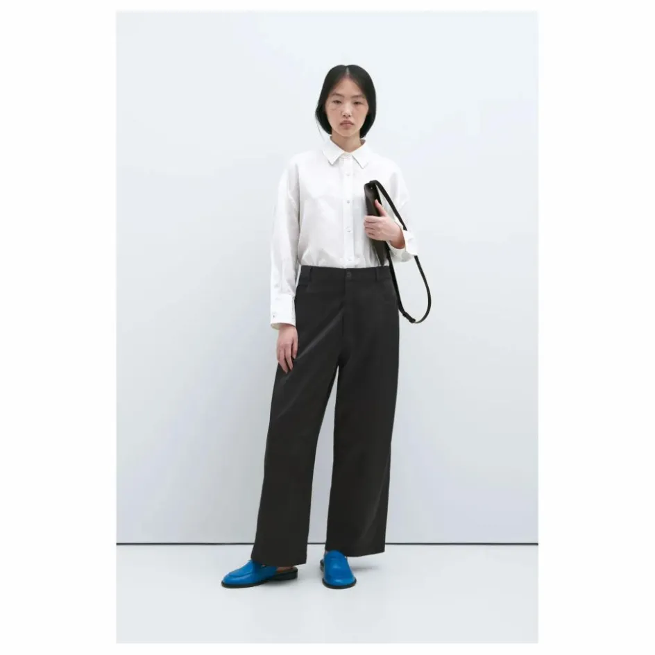 Cordera Pantalon Droit Satin ||Femme Pantalons