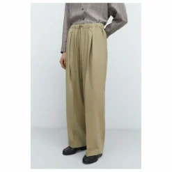 Pantalon Elastiqué Relaxed Laine Vierge | Femme Pantalons