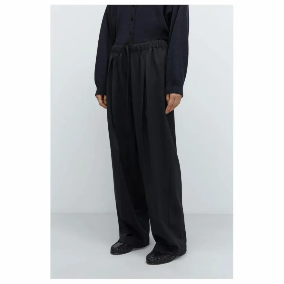 Cordera Pantalon Elastiqué Relaxed Laine Vierge ||Femme Pantalons