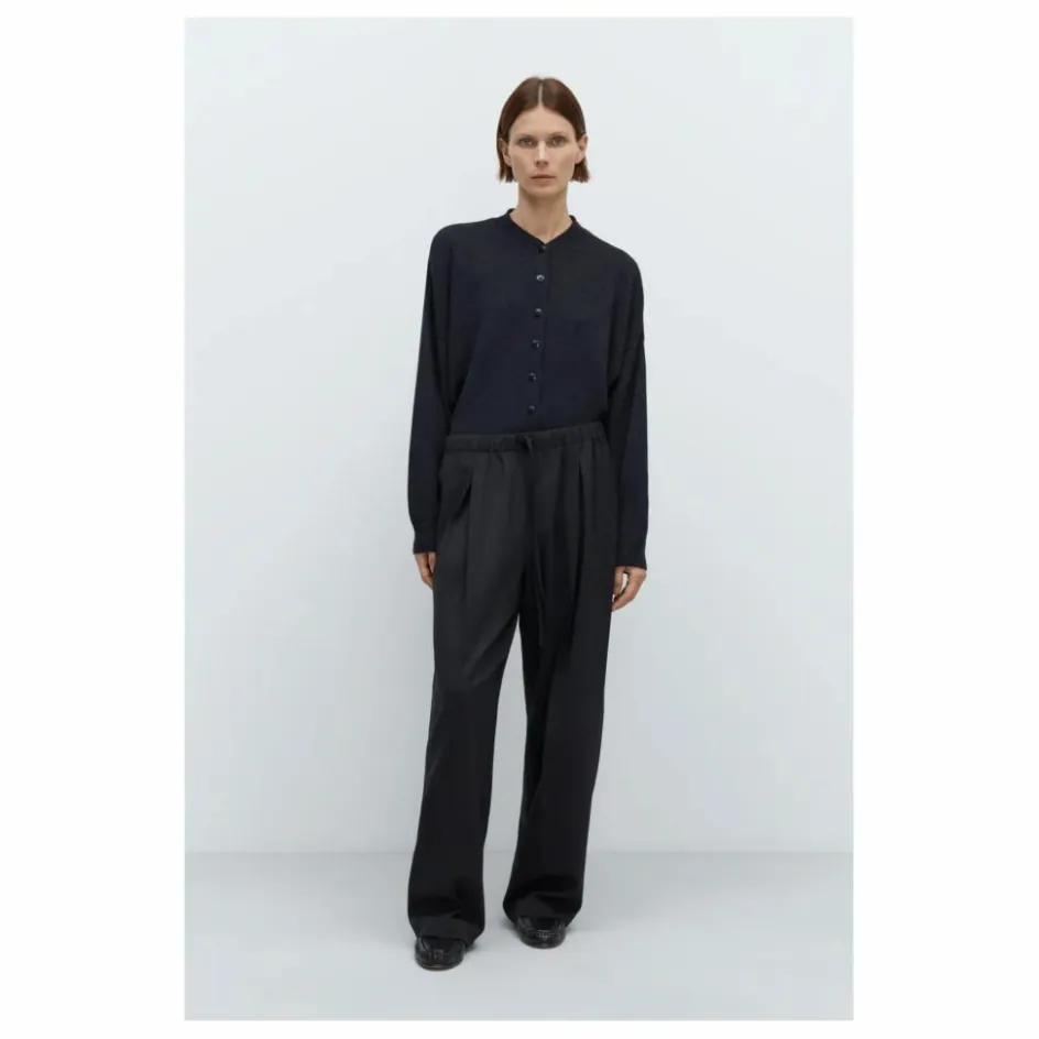 Cordera Pantalon Elastiqué Relaxed Laine Vierge ||Femme Pantalons