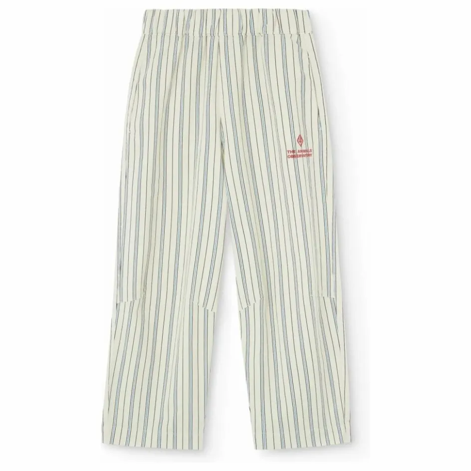 The Animals Observatory Pantalon Elephant Rayé ||Enfant Pantalons, Joggers|Pantalons, Jeans