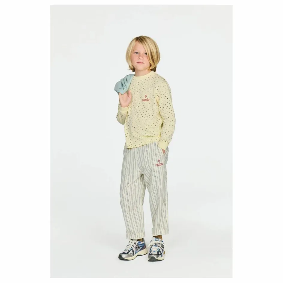 The Animals Observatory Pantalon Elephant Rayé ||Enfant Pantalons, Joggers|Pantalons, Jeans