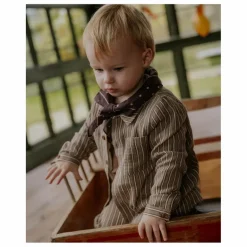 Best Fliink Pantalon Elmo Rayé | Taupe