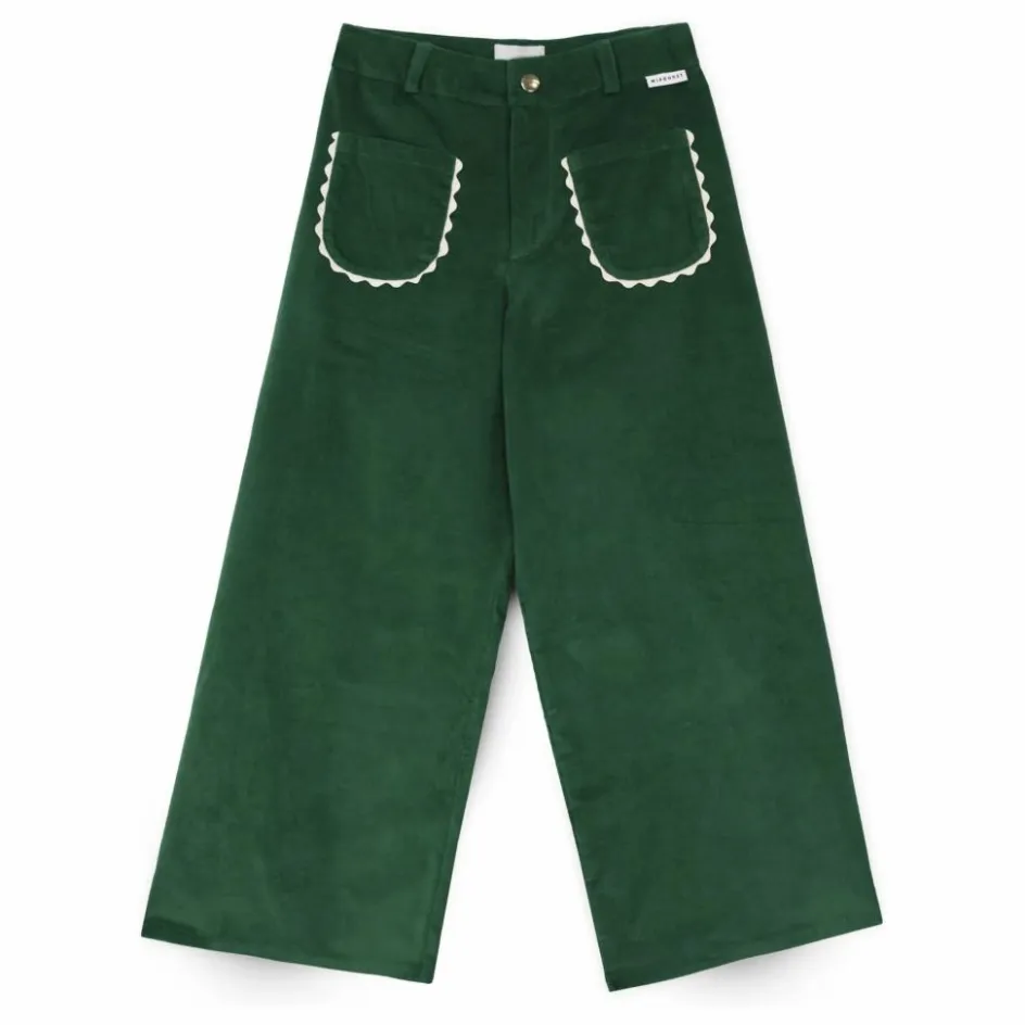 Best Mipounet Pantalon Emma Velours | Vert
