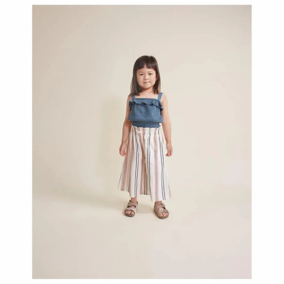 Outlet Búho Pantalon Etnic Rayures | Ecru