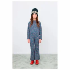 Tinycottons Pantalon Evasé Côtelé Pommes Coton Bio ||Enfant Pantalons Jeggings