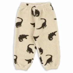 Enfant Konges Sløjd Pantalons, Joggers|Joggers, Pantalons*Pantalon Façon Sherpa Jody Dinosaures Fibres Recyclées |