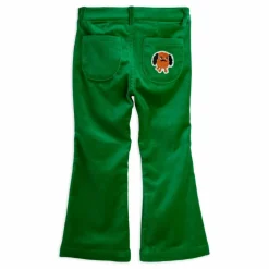 Mini Rodini Pantalon Flare Doggie Velours Coton Bio ||Enfant Pantalons, Joggers|Pantalons Jeggings