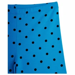 Outlet Mini Rodini Pantalon Flare Pois Coton Bio | Bleu azur