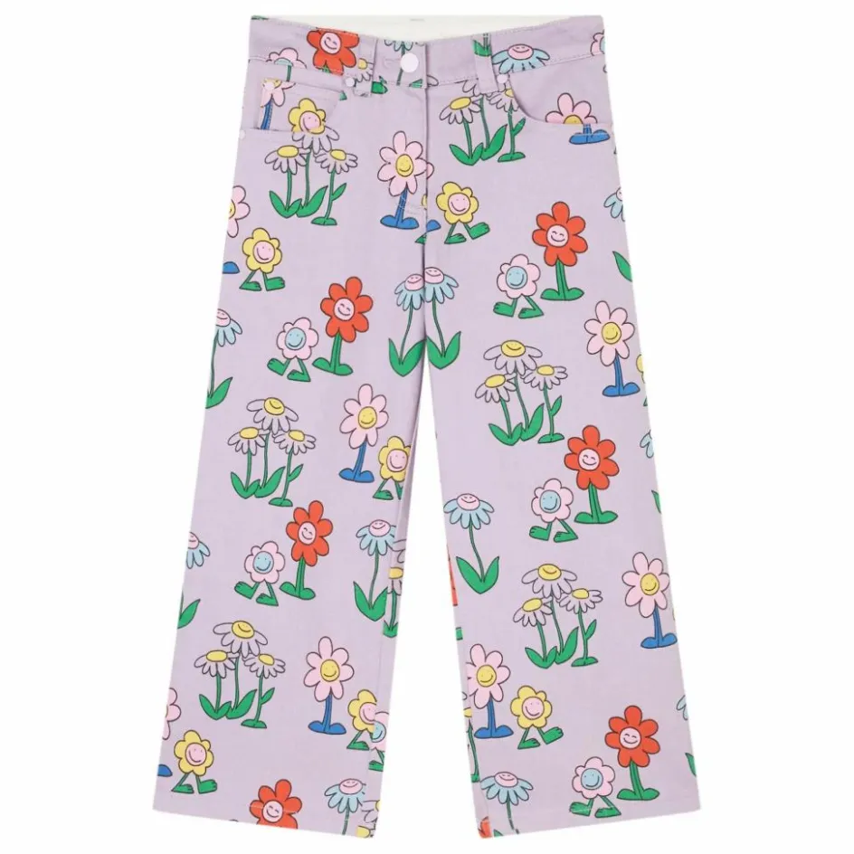 Online Pantalon Fleuri | Lilas Enfant Pantalons Jeggings
