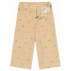 Petit Bateau Pantalon Fleuri Velours Côtelé ||Enfant Pantalons Jeggings