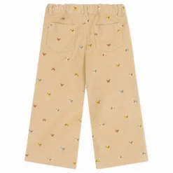 Petit Bateau Pantalon Fleuri Velours Côtelé ||Enfant Pantalons Jeggings
