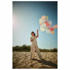 Coco au Lait Pantalon Fleurs | Ecru
