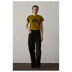 New Soeur Pantalon Gunther Coton Bio | Vert foncé