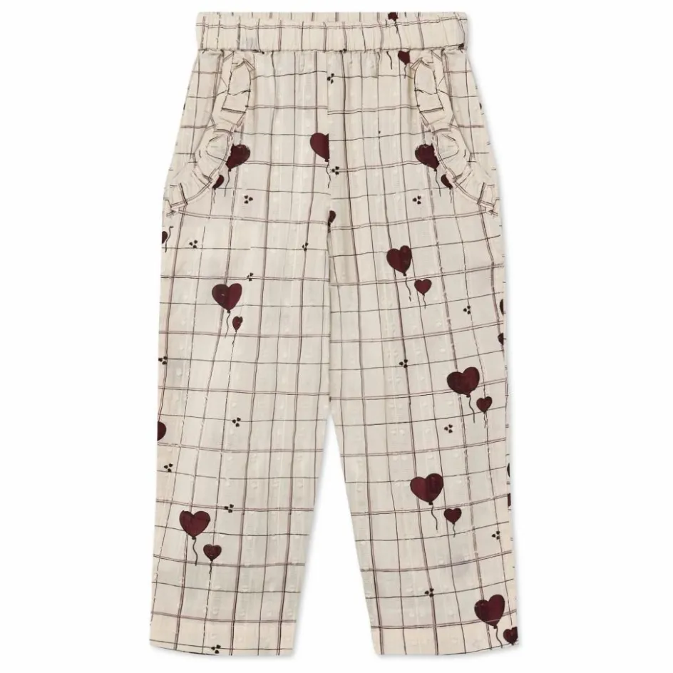 Discount Fliink Pantalon Ilove Carreaux | Ecru