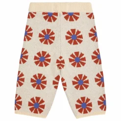 Hot Bobo Choses Pantalon Jacquard Maille Coton Bio | Beige