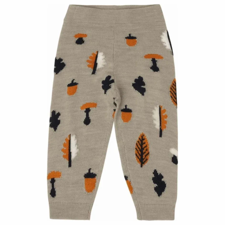 New FUB Pantalon Jaquard Laine de Mérinos | Beige chiné