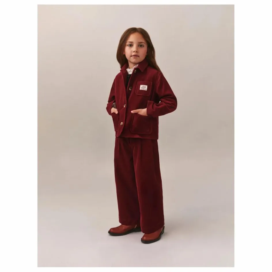 Bonpoint Pantalon Javey Velours Côtelé | Bordeaux
