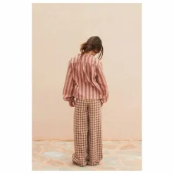 Longlivethequeen Pantalon Large Carreaux ||Enfant Pantalons, Jeans|Pantalons Jeggings