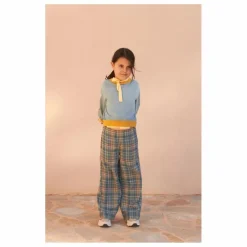 Enfant Longlivethequeen Pantalons, Jeans|Pantalons Jeggings*Pantalon Large Carreaux |